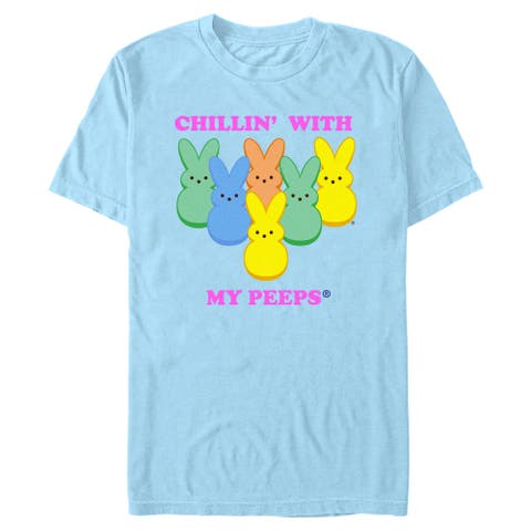 Men's Peeps Chilling With My Friends  Graphic T-Shirt