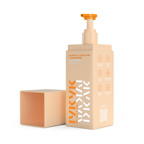 Glycolic + Lactic Acid + Niacinamide Body Wash