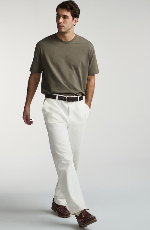Mavi Jeans Relaxed Fit Flat Front Cotton Twill Chinos
