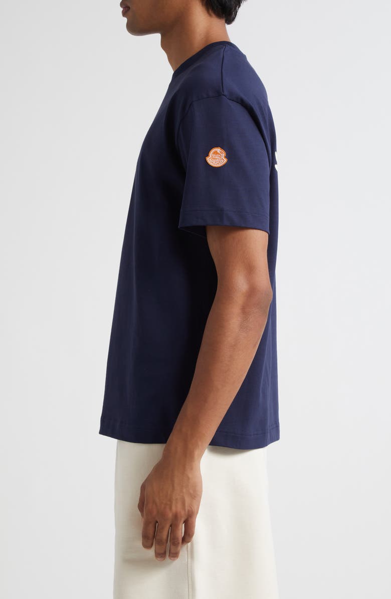 Moncler x Gilga Farm by Donald Glover Logo Patch T-Shirt, Alternate, color, 