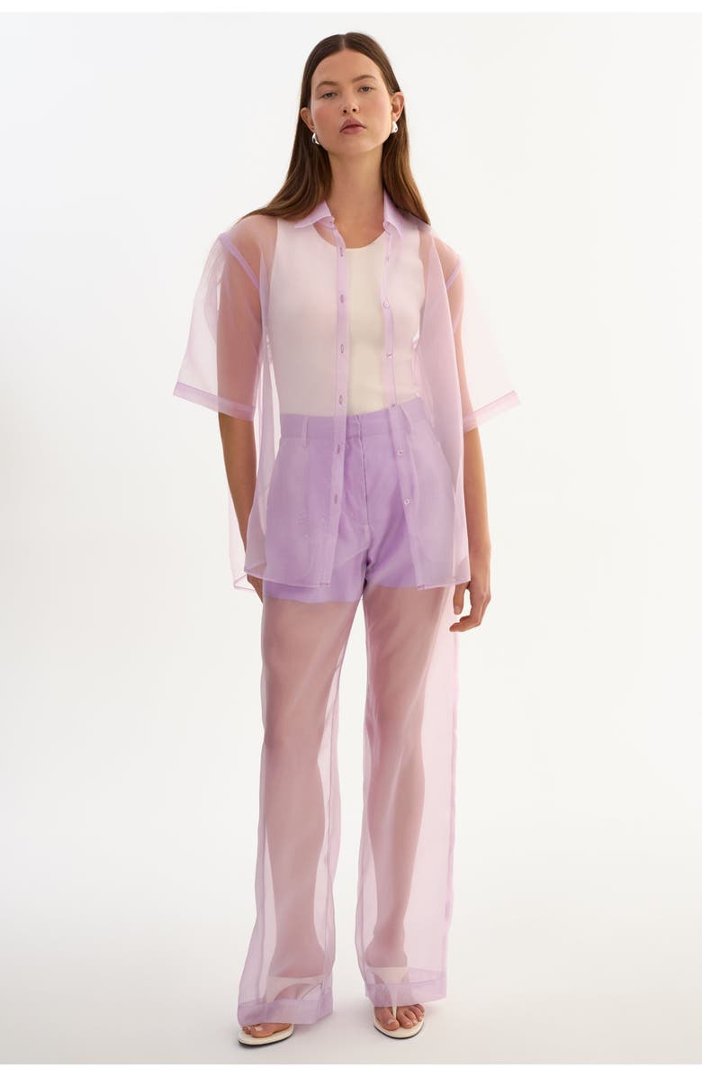 LAMARQUE Aloma | Sheer Pants, Main, color, Lilac