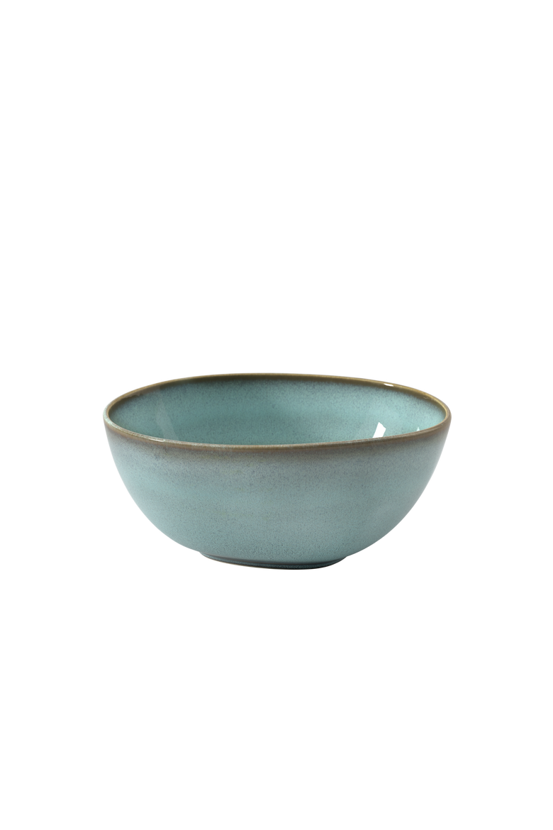 Lave Glace Serve Bowl, Main, color, Blue Green