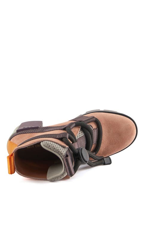 United Nude Grip Nomad Mid Platform Lug Bootie In Canyon