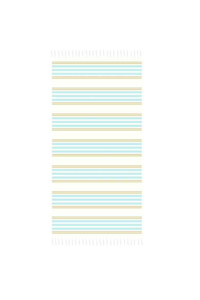 Handloom Towel, Main, color, Blue Yellow