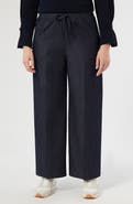 Marina Rinaldi Voyage Collection Wide Leg Drawstring Jeans