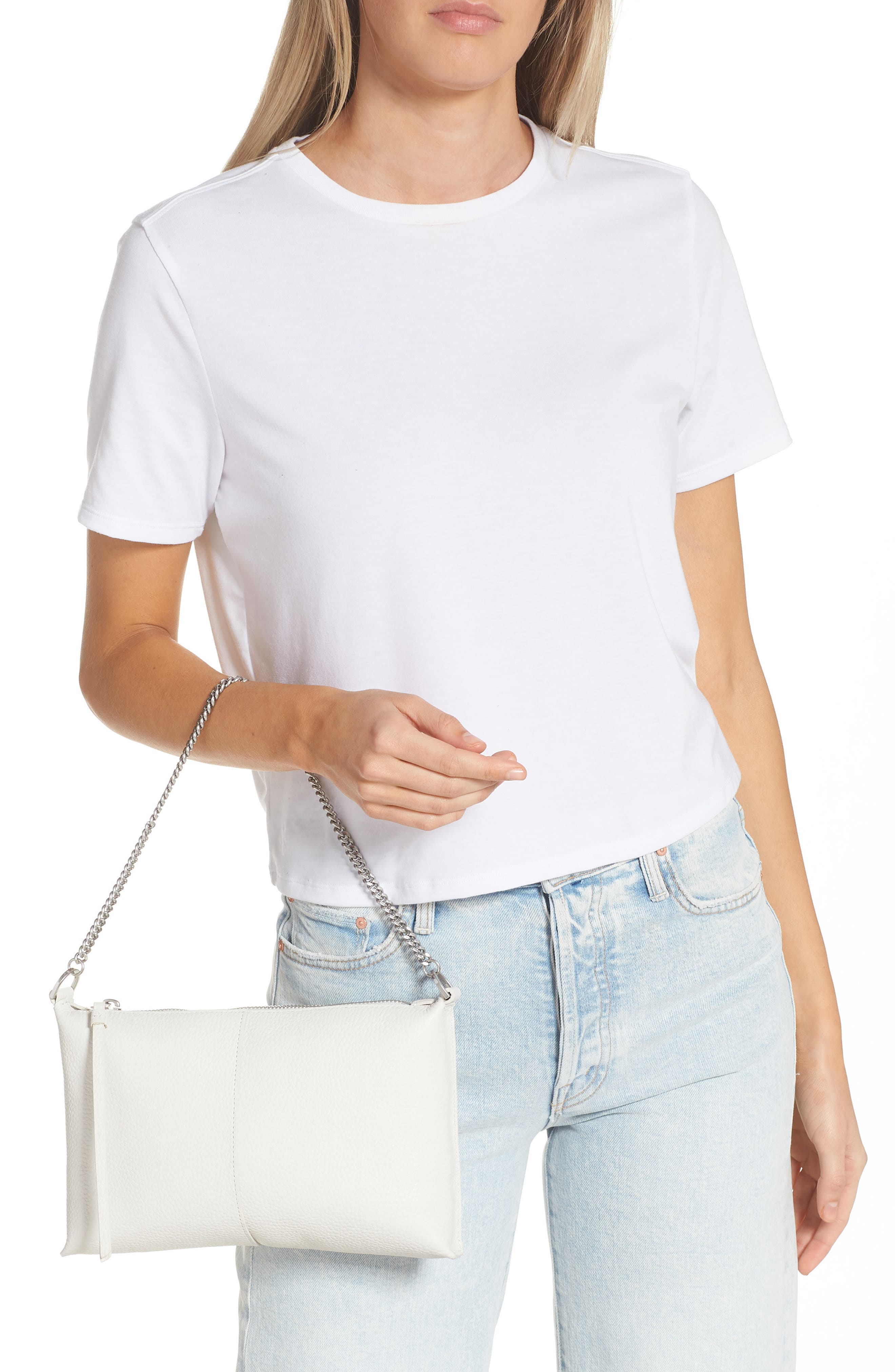 Eve Leather Crossbody Bag, Alternate, color, ECRU