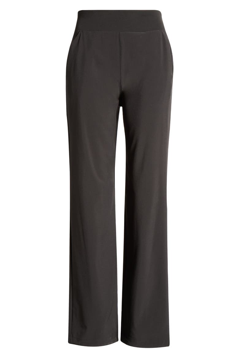 Breeze Flats Pull-On Pants, Alternate, color, BLACK