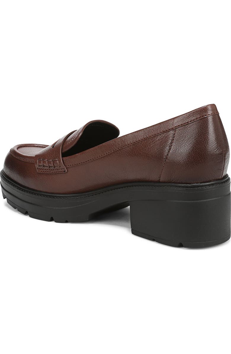 Naturalizer Penny Loafer Platform Pump, Alternate, color, Cappuccino Brown