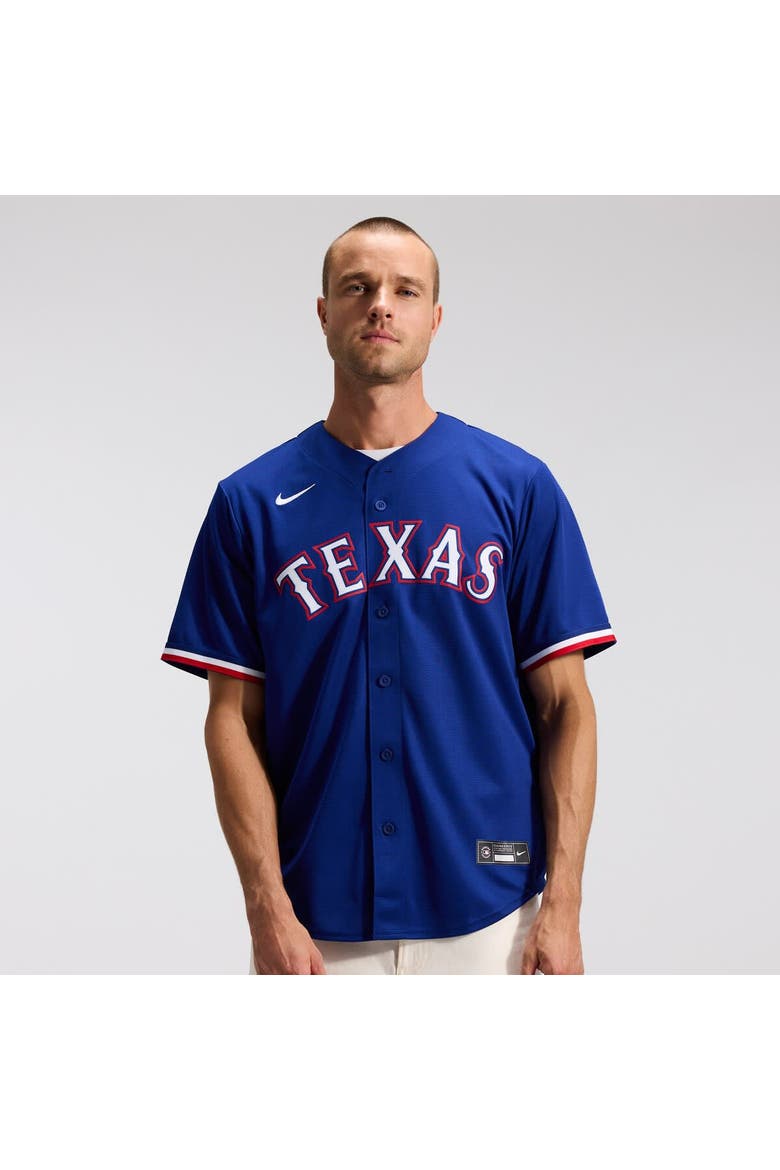 Men's Nike Corey Seager Royal Texas Rangers Alternate 2 Replica Jersey, Alternate, color, Deep Royal