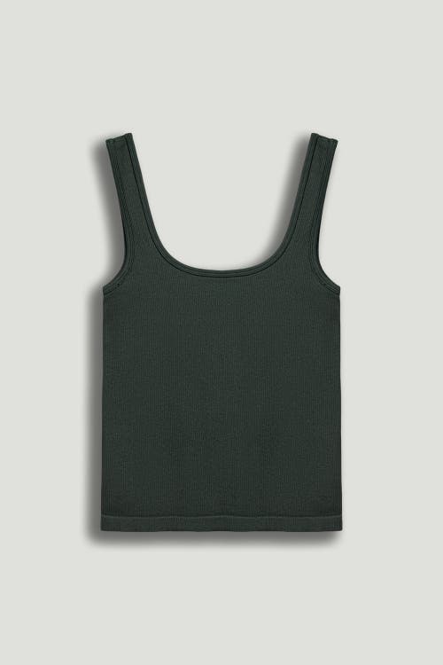 Nocturne Printed Sleeveless Crop Top In Brown