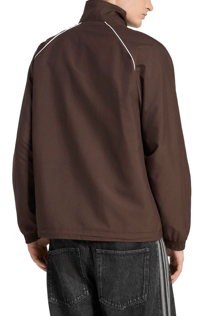 adidas Chest Stripes Track Jacket, Alternate, color, Aurora Coffee/ /