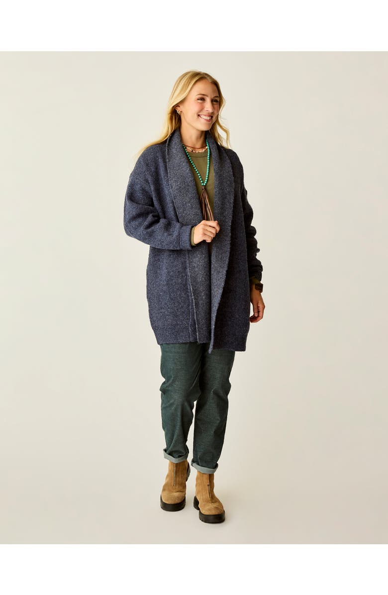 Carve Designs Priya Topper, Alternate, color, Navy Heather