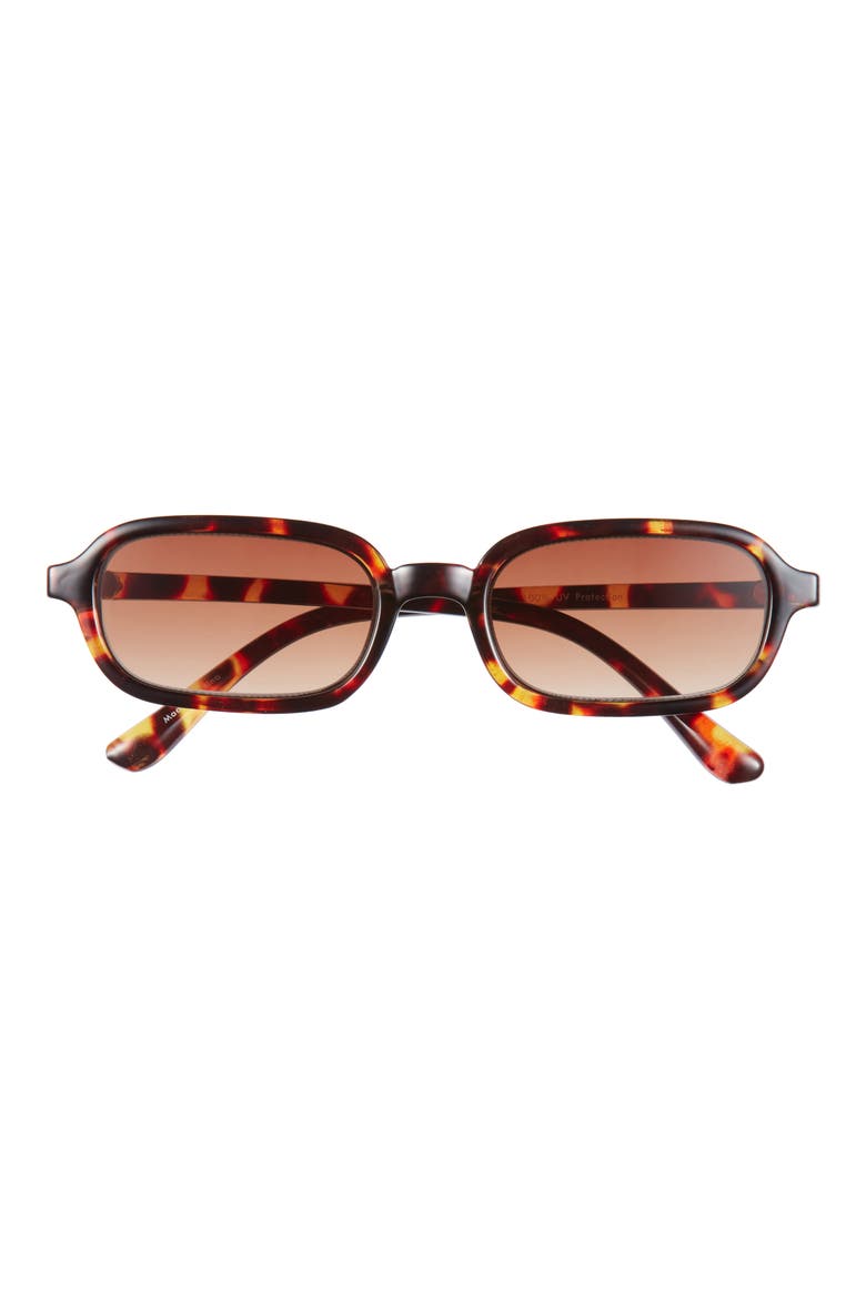 Gradient Square Sunglasses, Main, color, TORTOISE