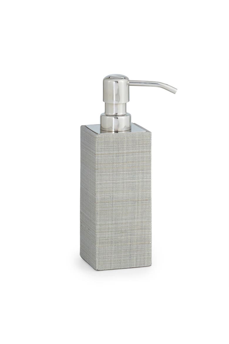 Araba Silver Pump Dispenser, Main, color, GREY