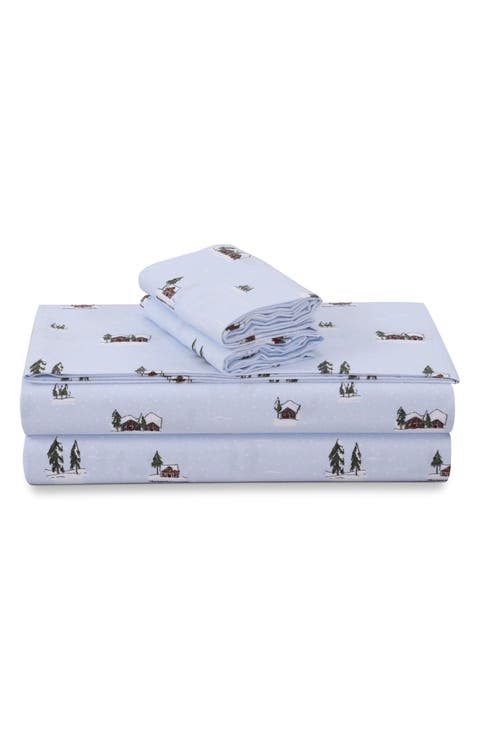 Cotton Flannel Sheet Set