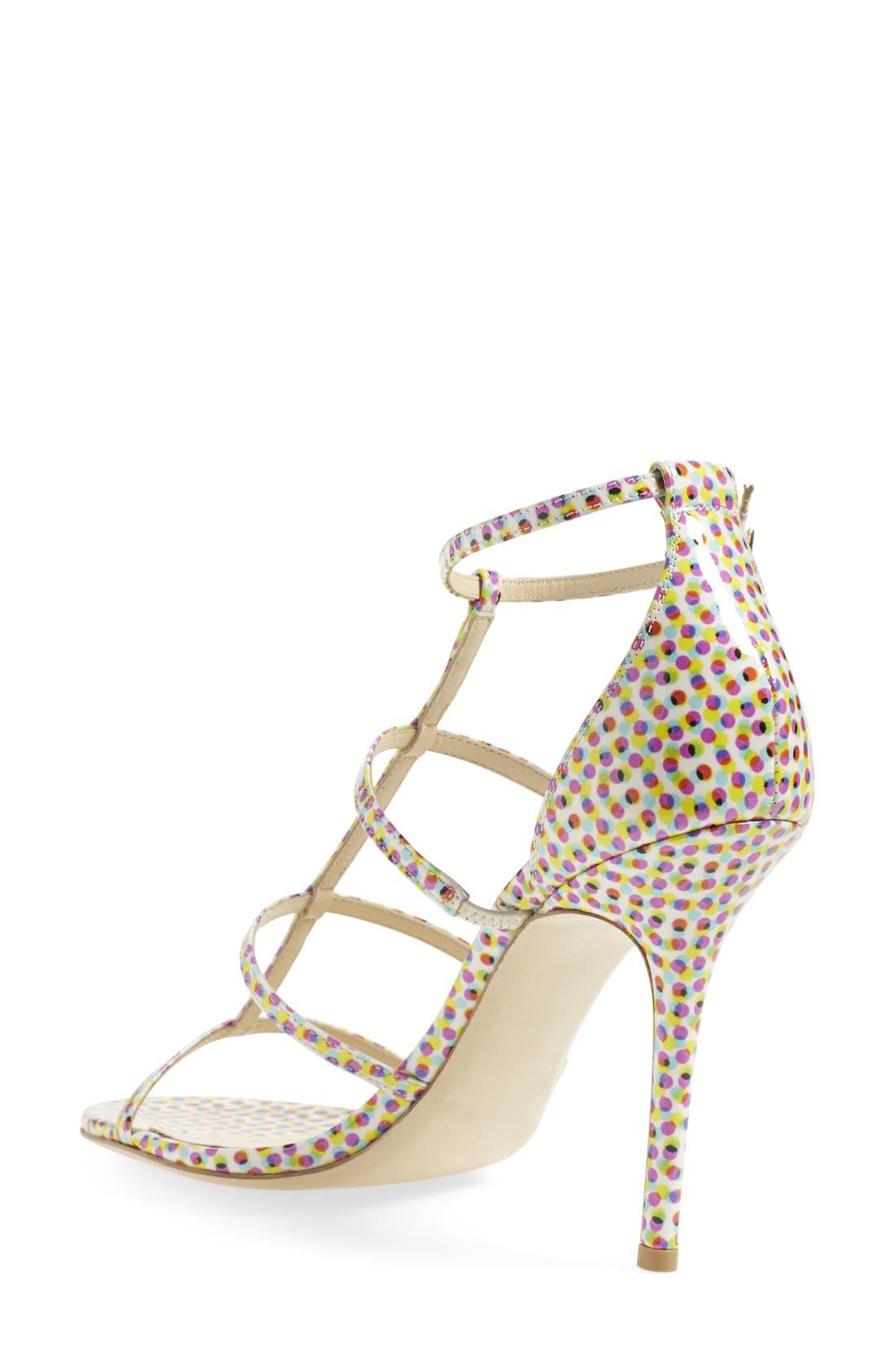 Jimmy Choo 'Dory' Strappy Cage Sandal, Alternate, color, 
