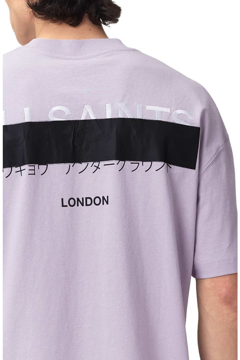 Redact Embroidered Graphic T-Shirt, Alternate, color, PARMA PURPLE