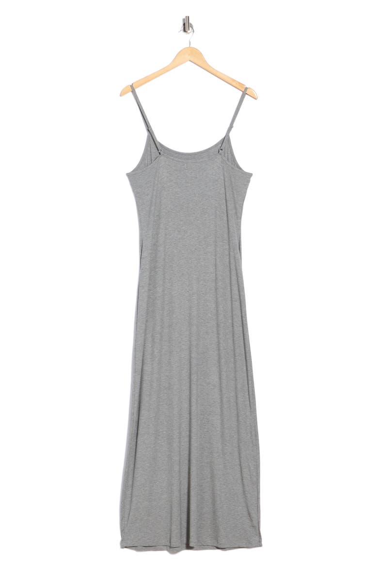 Tranquility Maxi Nightgown, Alternate, color, GREY HEATHER