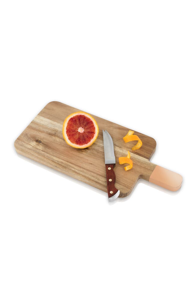 Professional Bartender Knife with Acacia Wood, Alternate, color, Brown