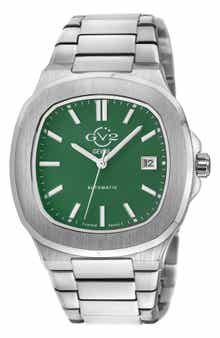 GV2 Potente Swiss Automatic Stainless Steel Bracelet Watch, 40mm