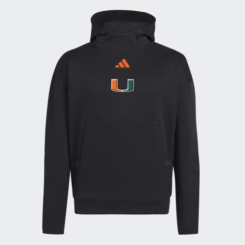 Men's adidas Black Miami Hurricanes Z.N.E Hoodie