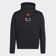 adidas Men's adidas Black Miami Hurricanes Z.N.E Hoodie