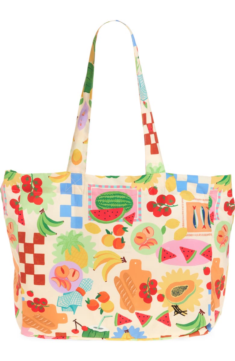 DOCK AND BAY Foldable Twill Tote, Main, color, Supper Club