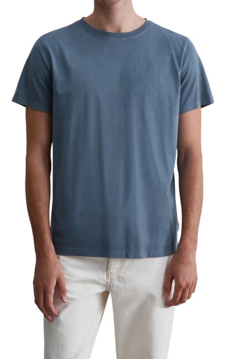 Tonal Embroidered Skull T-shirt