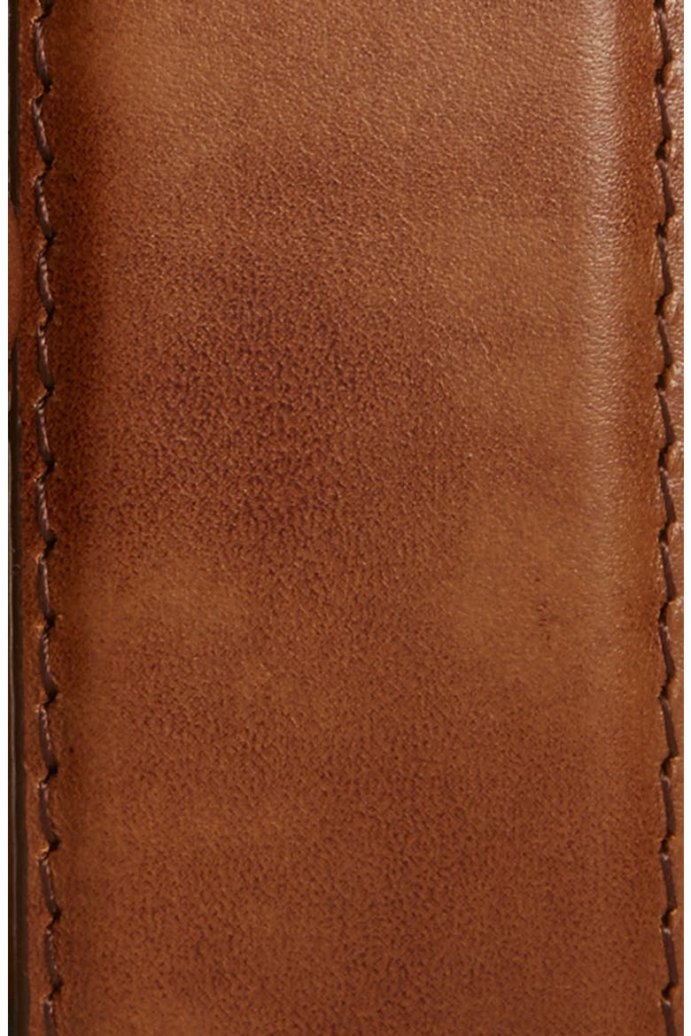 Leather Belt, Alternate, color, WALNUT CALF