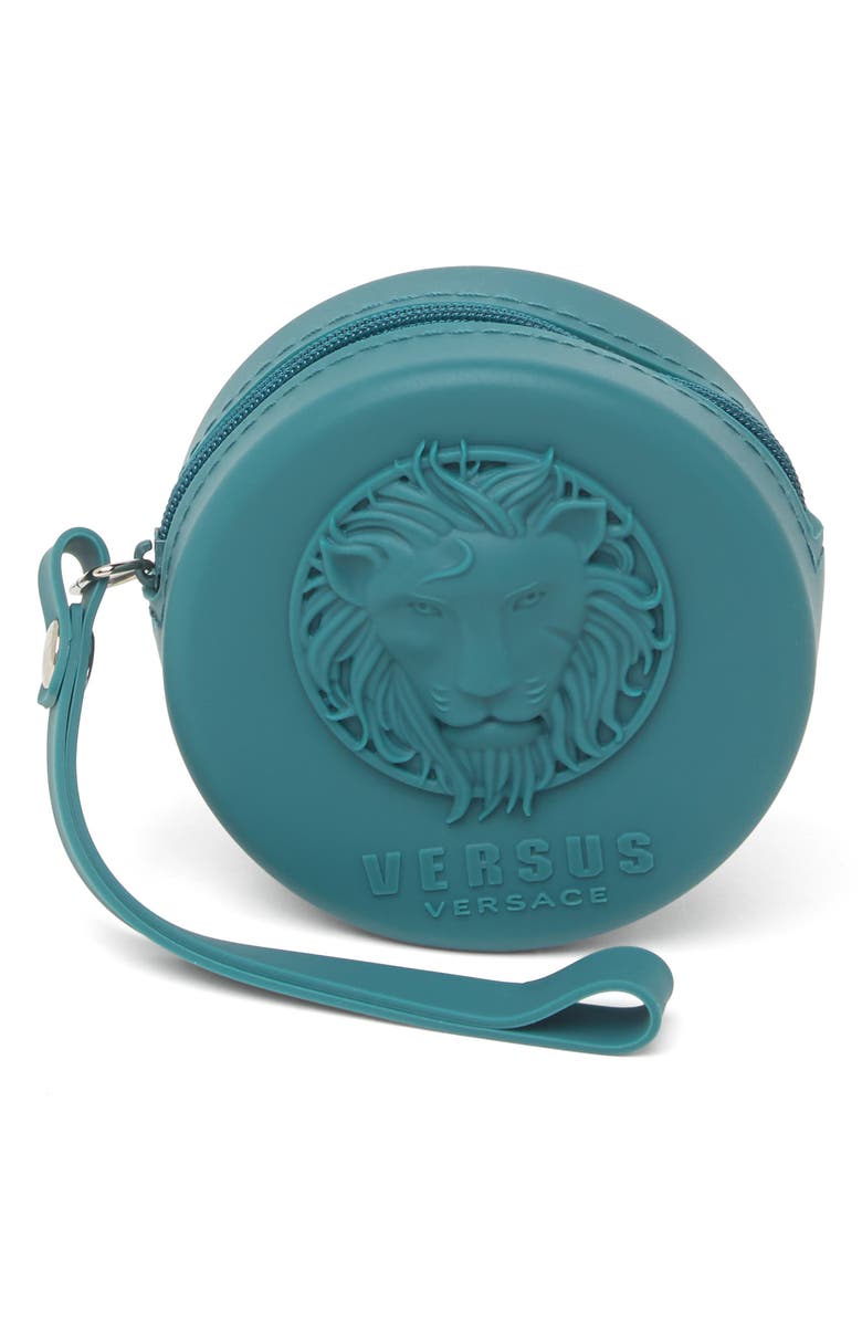 VERSUS Versace Men's Teal Dial Teal Silicone Strap Watch, 39mm, Alternate, color, Teal