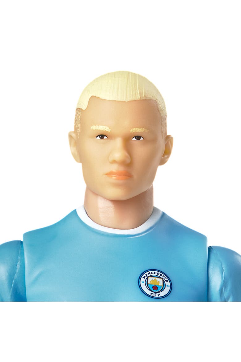 SOCKERS Manchester City F.C. Erling Haaland 8" Collectible Soccer Action Figure, Alternate, color, Blue