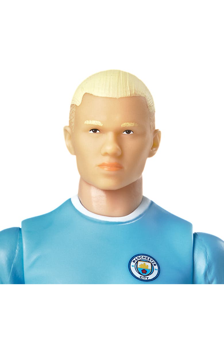 Banbo Toys SOCKERS Manchester City F.C. Erling Haaland 8" Collectible Soccer Action Figure, Alternate, color, Blue