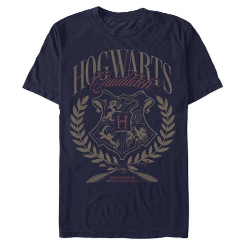 Men's Harry Potter Hogwarts Quidditch Red Crest  Graphic T-Shirt