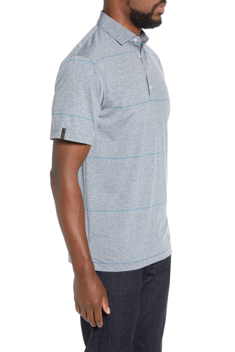 Palmer Tech Polo, Alternate, color, SEA BLUE