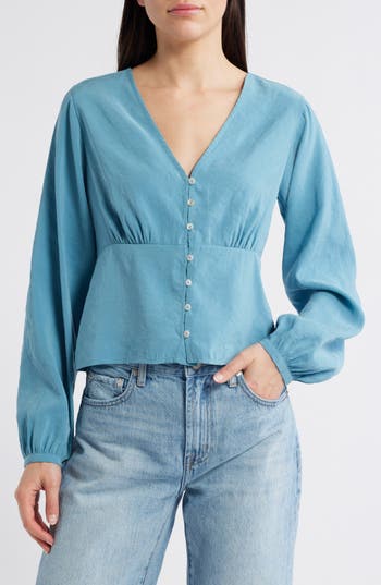 NATION LTD NATION LTD LYLA V-NECK TOP