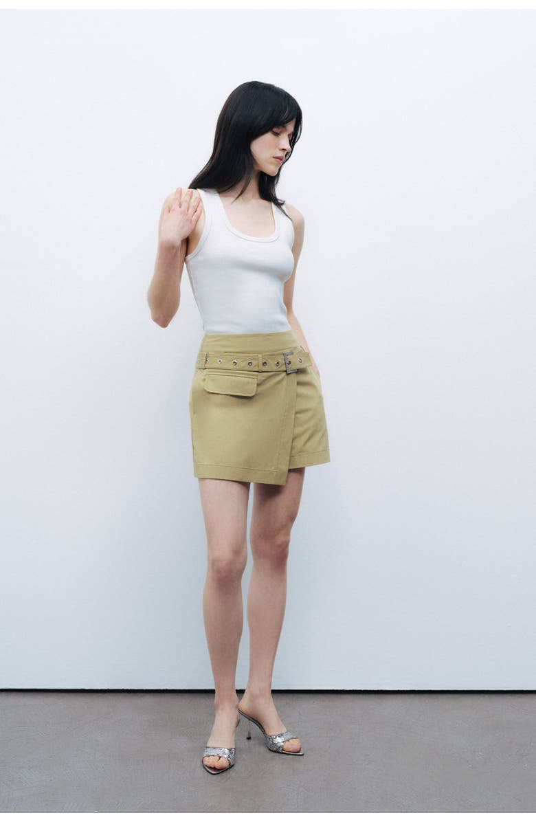 Nocturne Belt Detailed Skort, Alternate, color, 