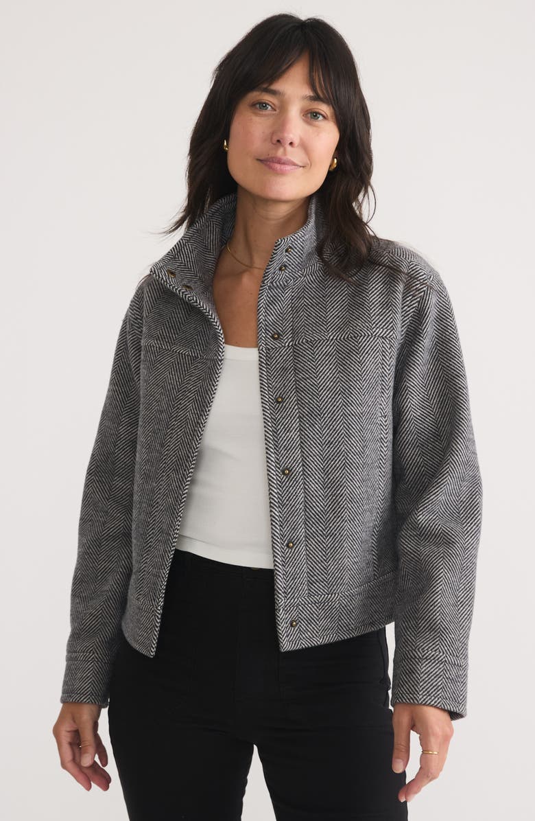 Marine Layer Asheville Herringbone Jacket, Alternate, color,