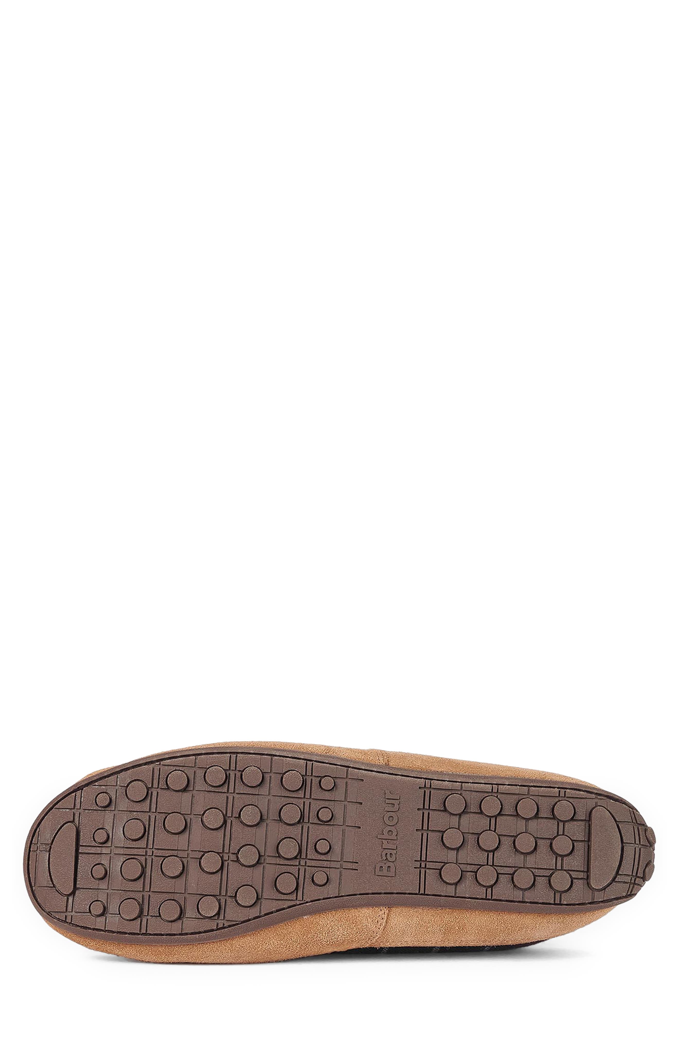 Barbour Martin Faux Shearling Slipper, Alternate, color, Camel