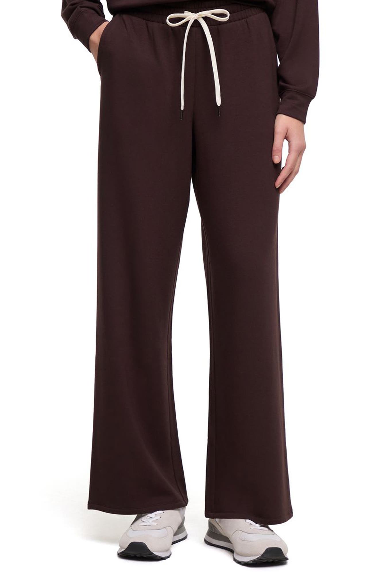 Moxie Drawstring Straight Leg Pants