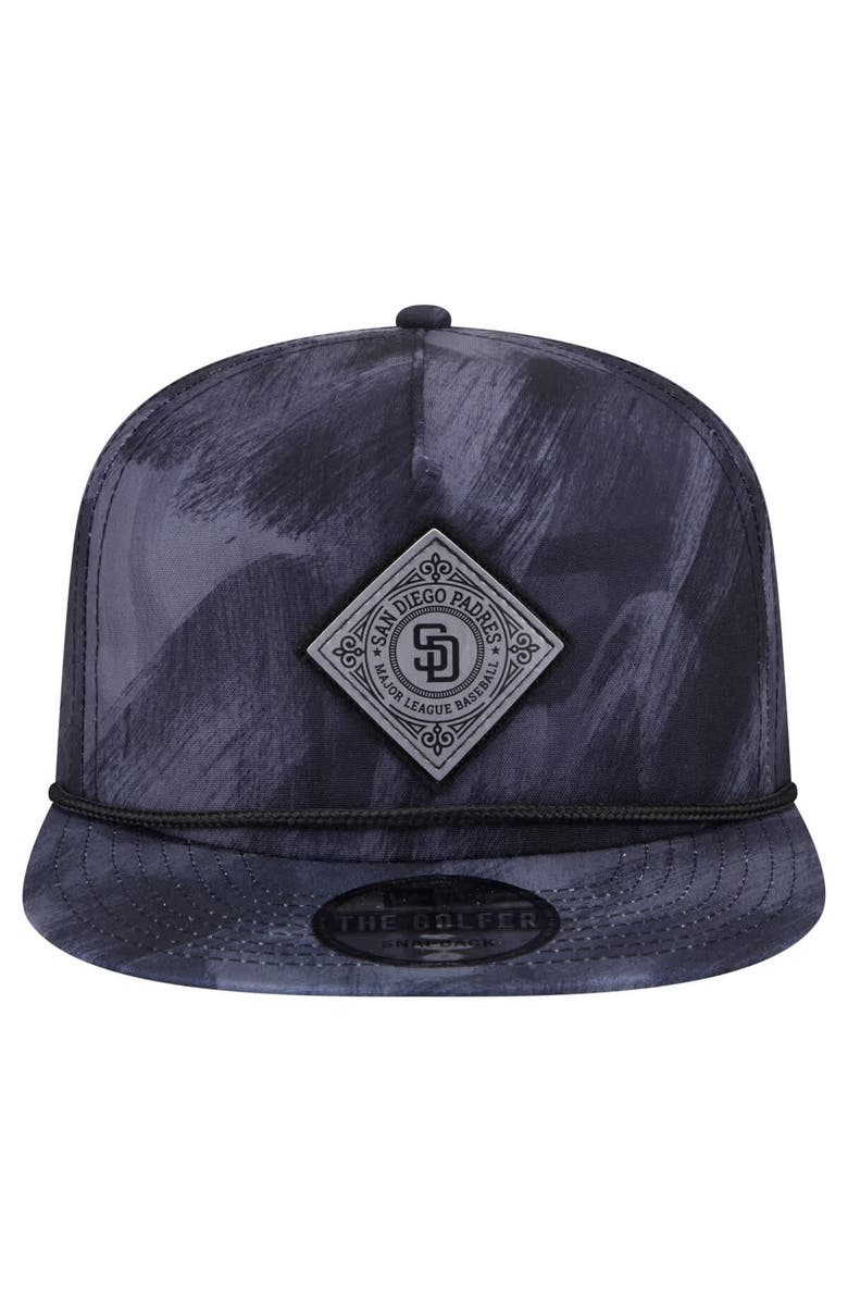 New Era Men's New Era Navy San Diego Padres Printed Golfer Snapback Hat, Alternate, color, Navy