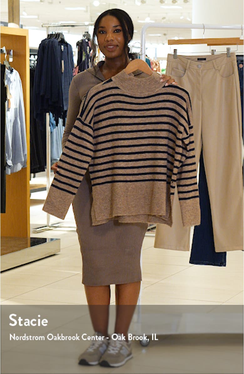 Mock Neck Tunic Sweater, sales video thumbnail