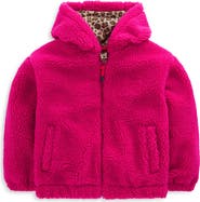 Mini Boden Kids' Relaxed Hooded Fleece Jacket