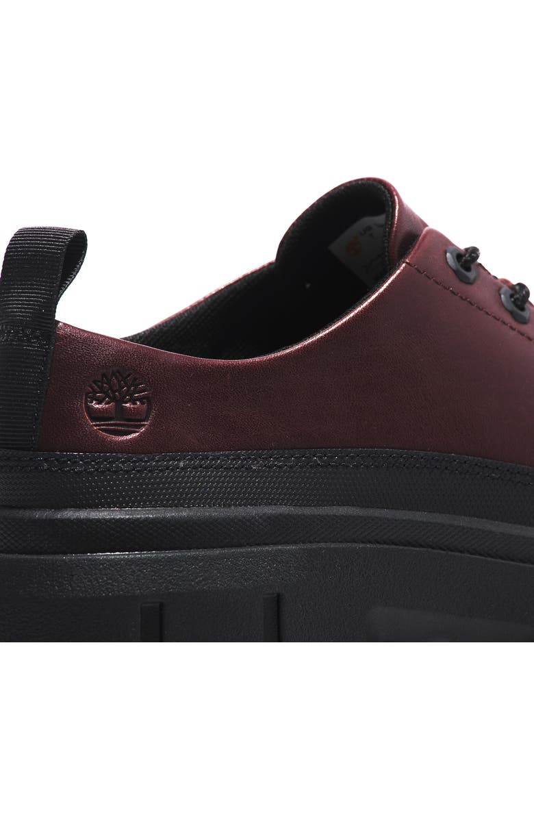 Timberland Greyfield Leather Platform Sneaker, Alternate, color, Burgundy Full Grain