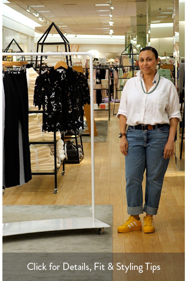 Addison Lace Crop Shirt video