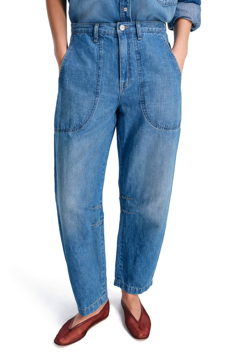 Jetties Tapered Jeans, Main, color, VINTAGE WASH