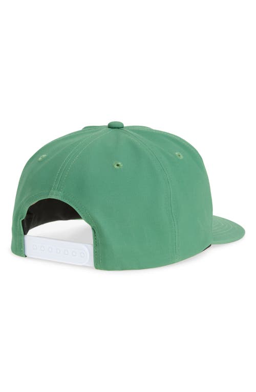 Swannies Balsam Snapback Baseball Cap In Green