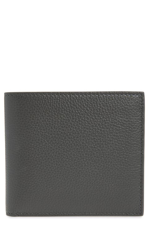 Pebbled Leather Bifold Wallet