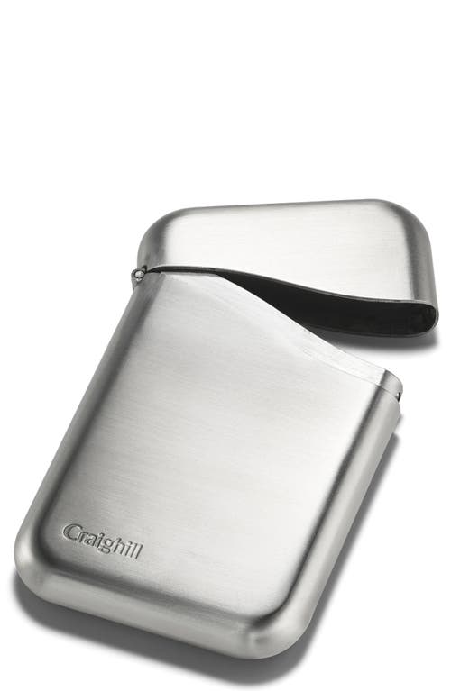 CRAIGHILL Summit Card Case in Stainless Steel 