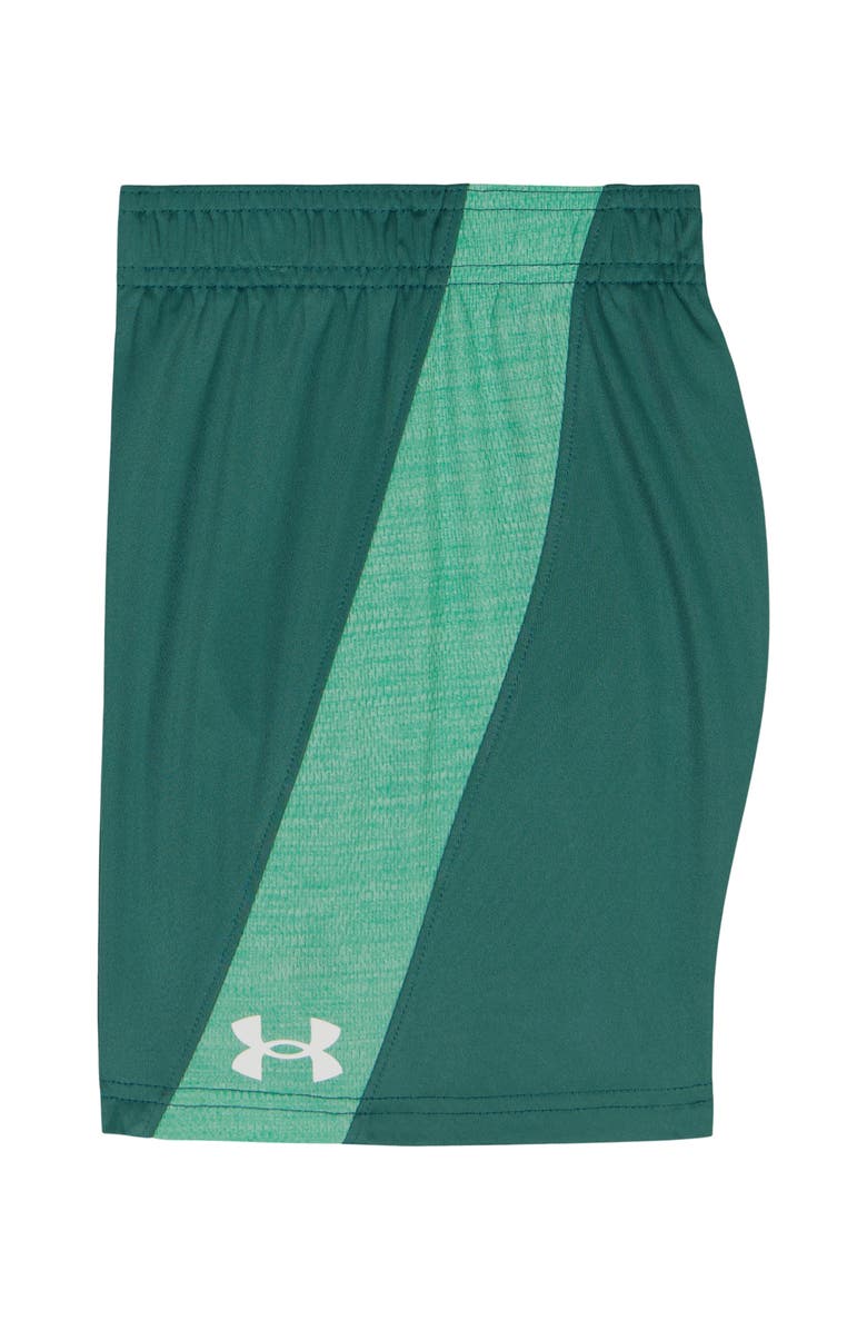 Under Armour Kids' Cut & Sew Twist T-shirt & Shorts Set, Alternate, color, Green
