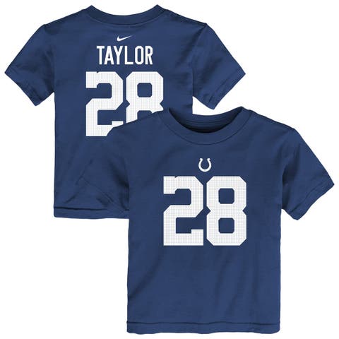 Toddler Nike Jonathan Taylor Royal Indianapolis Colts Player Name & Number T-Shirt